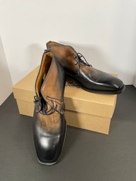 Bettanin & Venturi Leather Ankle Boots (New) - (DM)