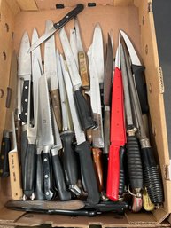 Knives - Lg Box Lot - (DM)