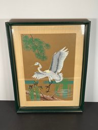 Japanese Crane Print /Painting -