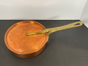 French Copper Pan - Marked - (DM)