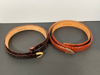 Saddlebags Belts - 44' - Alligator (DM)