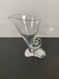 Steuben Crytal Horn Vase - (DM)