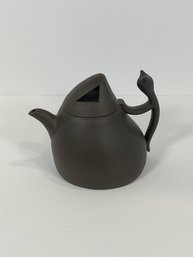 Yixing Zisha Chinese Dark Matte Kyusu Teapot - (DM)