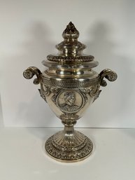 Antique Silver Plated Cup - 19'