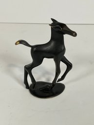 Miniature Brass Horse Figure - Austria