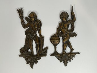 Antique Cast Bronze Appliques -