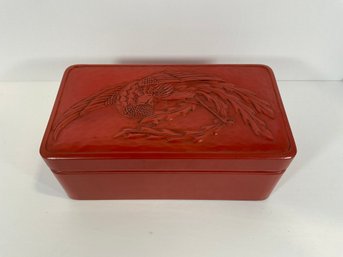 Modern Carved Japanese Box - (DM)