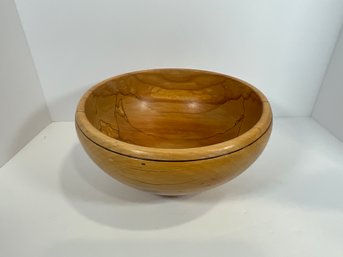Wood Bowl By Bent Fischlein - (DM)