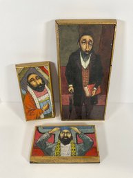 Rabbi Paintings By Bert Pumphrey (1916-2002)