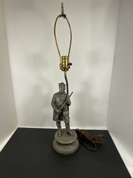 Civil War Figure Lamp - (DM)