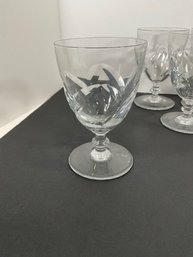 (6) 1950's Baccarat Crystal  'Constantine' Water Goblets - 5' Tall - (DM)