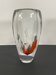 Kosta Boda Art Glass Vase - (DM)