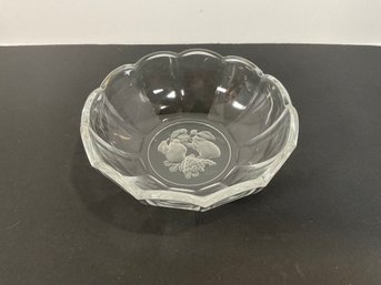 Val St Lambert Crystal/Glass Dish - (DM)