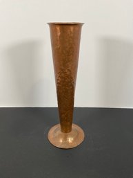 Vintage Charles Koivu Hammered Copper Vase - (DM)