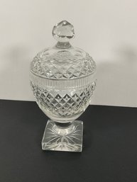 Small Cut Crystal Compote - (DM)