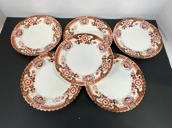 (5) Vintage Samuel Radford Porcelain Plates - (DM)