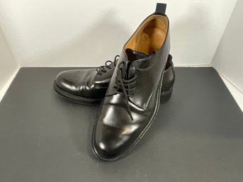 Mens Marc Jacobs Black Leather Shoes - Size 9 1/2