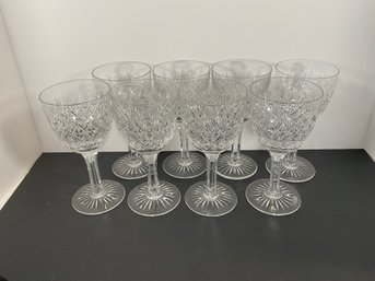 Tudor (england) Cut Crystal Wine Glasses  - (DM)