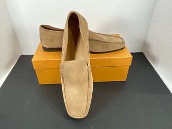 Mens Tods Tan Suede Loafers - Sz 9