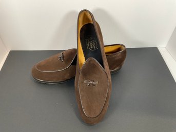 Belgian Shoes Brown Suede - Sz 9 1/2