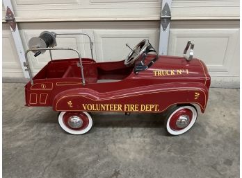 Fire Engine Pedal Car By Gearbox