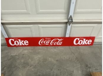 Coca Cola Plastic Sign