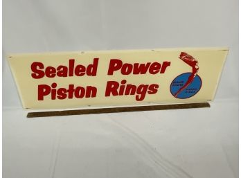 Sealed Power Rings Plastic Sign (for Lighted Sign)