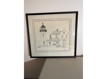 Ft Casey Lighthouse - Signed By Ed Szeliga