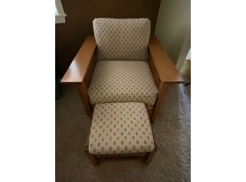 Basset Mission Style Chair & Ottoman