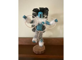 Kachina Doll - Hoop Dancer  (Signed)