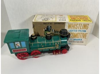 Vintage Marx Whistling Locomotive
