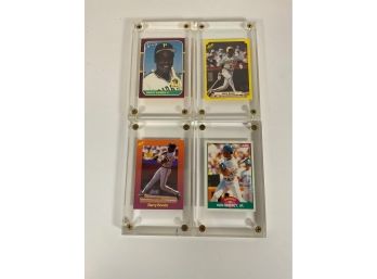 Baseball Cards In Acrylic Cases (Griffey Jr  - Score 100T)
