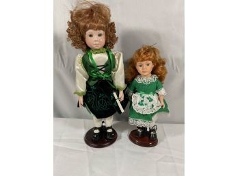 2 - Irish Theme Dolls