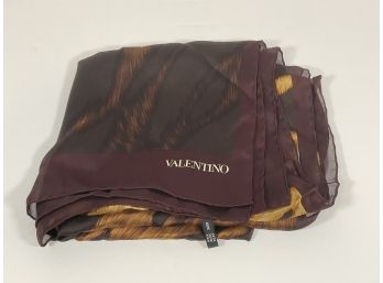 Valentino Womens Silk Scarf