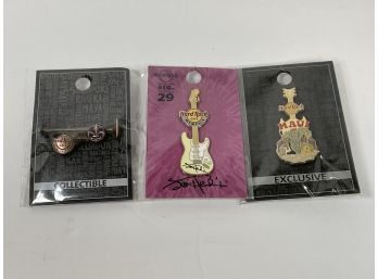 Hard Rock Cafe Collectible Pins (Hendrix & Maui)