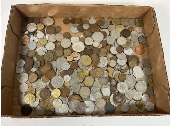 Collection Of International Coins (unsorted)