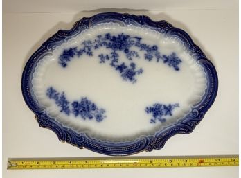 Antique La Belle China Plate - Wheeling Pottery