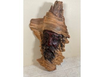 Stuart Rabb Driftwood Carving 'Old Man Spirit'