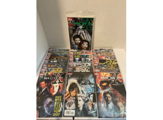 X-Files Topps Magazine Complete (Exc Cond) 1-41