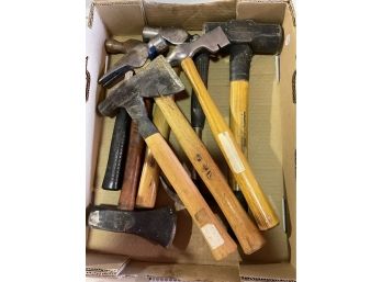 Hammers  & Axe Hammers- Box Lot