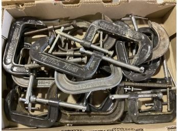 Clamps - Box Lot Of (20) - 6', 5', & 4'
