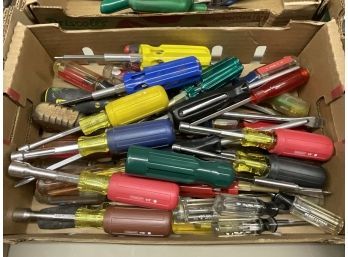 Screwdrivers, Hex, Star And More - Lot