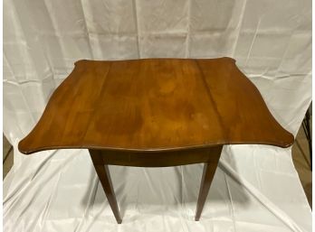 Antique Mahogany Drop Side Table - (DM)