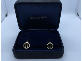 Tiffany & Co 18K Gold Picasso Zellige Earrings