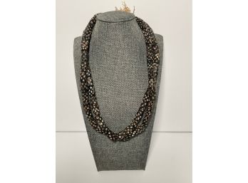 Antique Venetian Rectangular Skunk Trade Beads