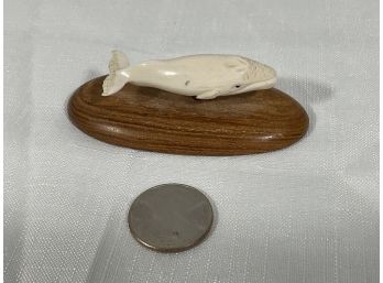 Small Carved Whale