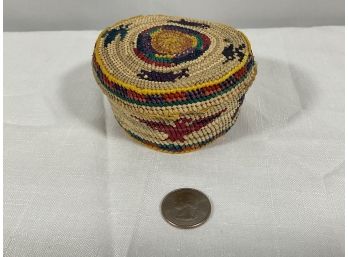 Small Native American Basket (Makah?)