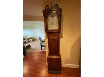 1830 - W Ellis Wrexham Grandfather Clock - Works !!