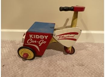 Vintage Playskool Kiddy Car Go
