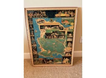 Vintage Original 1927 'The Seventeen Mile Drive' - 1st State  By Jo Mora